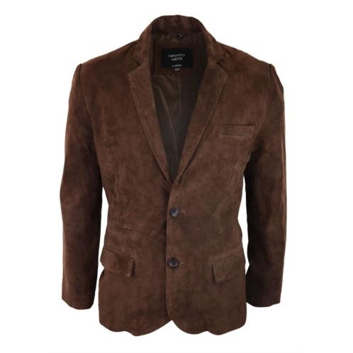TruClothing genuine suede blazer style jacket leather