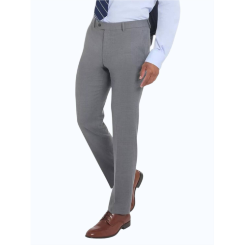 Tommy Hilfiger modern-fit dean solid pants in gray