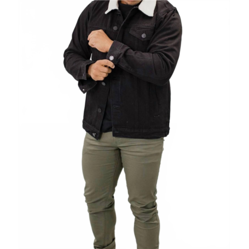 Victorious carter denim jacket in black