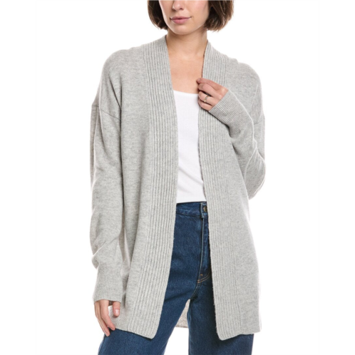 Vince rib placket wool & cashmere-blend cardigan