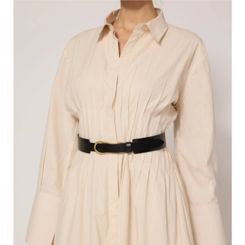 Cleobella womens travis leather belt in black