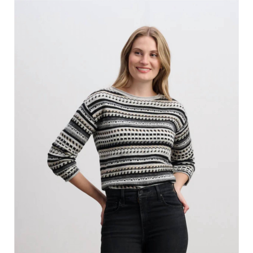 Hatley hannah sweater in stone grey