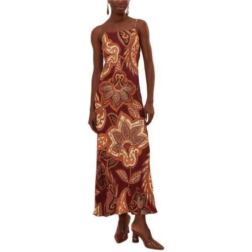 FARM Rio paisley maxi slip dress