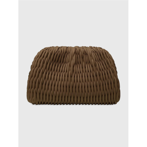 A.L.C. womens enzo clutch bag in mocha