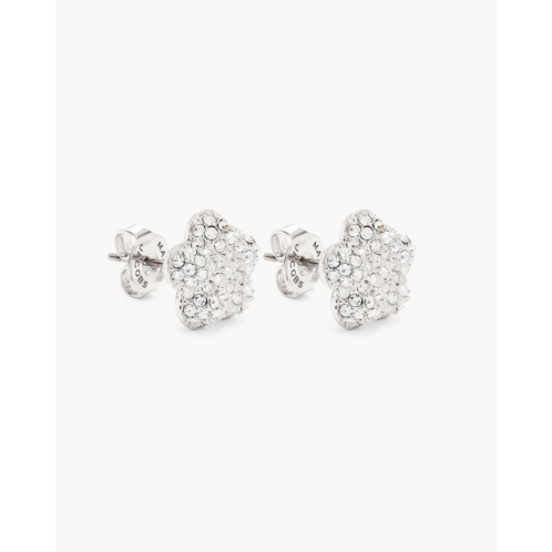 MARC JACOBS the daisy pave stud earrings