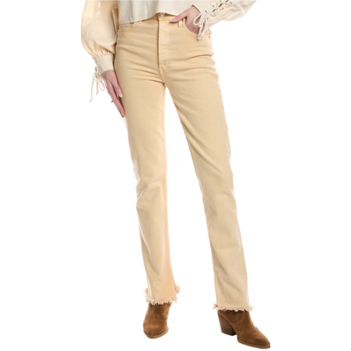 RE/DONE 70s natural sonora high-rise skinny bootcut jean