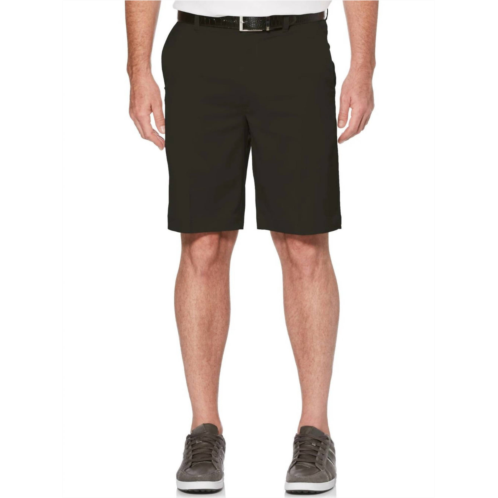 PGA TOUR flat front active waistband shorts in black