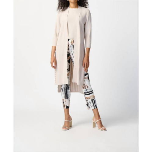 Joseph Ribkoff longline cardigan in moonstone