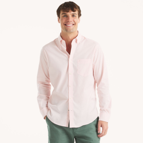 Nautica mens wrinkle-resistant plaid wear to work shirt