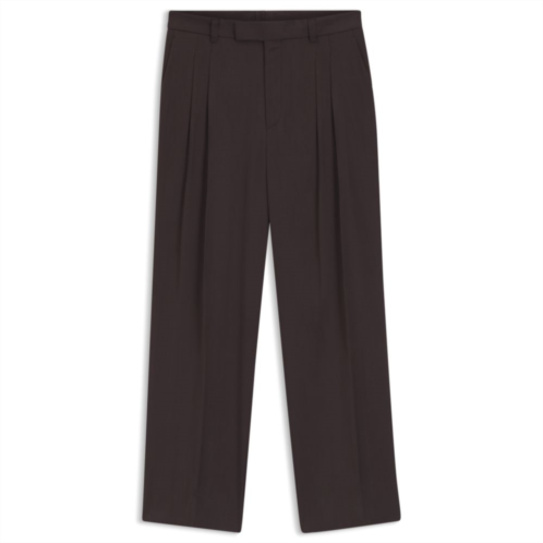 BOSS oversized-fit trousers in twill