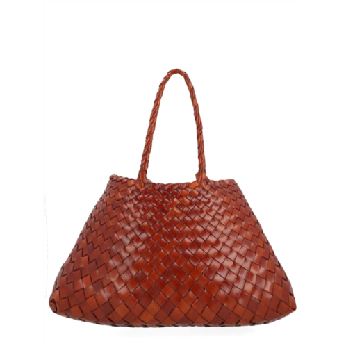 DRAGON DIFFUSION santa croce woven leather handbag bag
