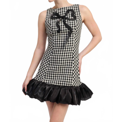 En Saison marley mini dress in black