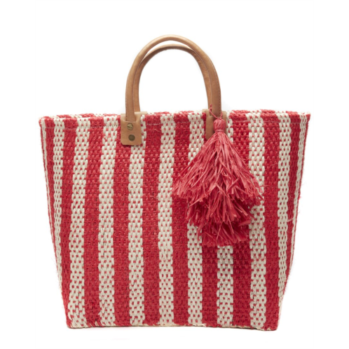 Mar Y Sol lido sisal tote
