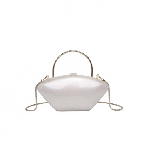 Urban Expressions the monaco clutch in ivory