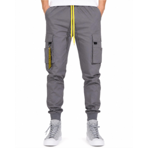 The Athletic Side Of Us crotona cargo pants street style utility in gray