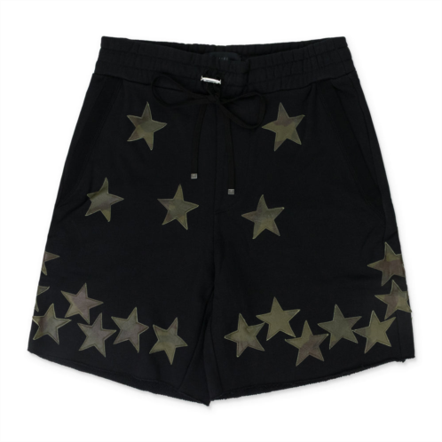 Amiri black chemist star shorts