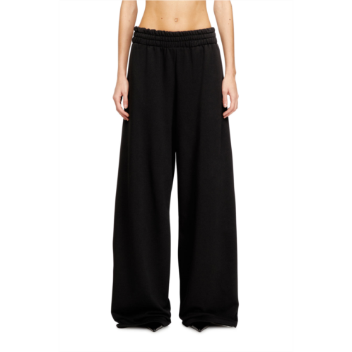 Diesel loose track pants with elastic waistband