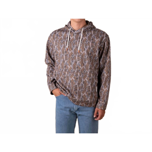 Simply Southern william long sleeve hoodie in tree camo