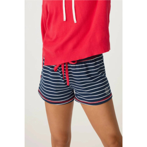 PJ Salvage snowflake kisses shorts in blue