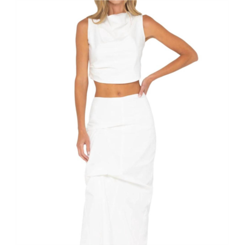 JBQ caden top in off white