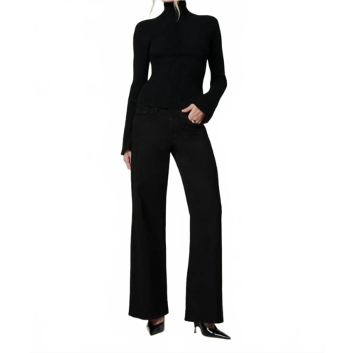 Joe palmer turtleneck top in black