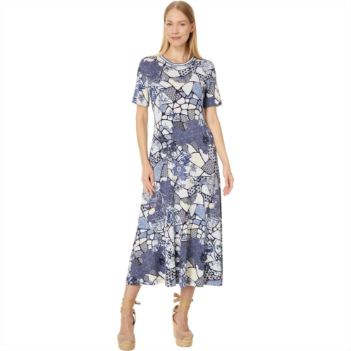 johnny was womens moonlight glass tee dress midi