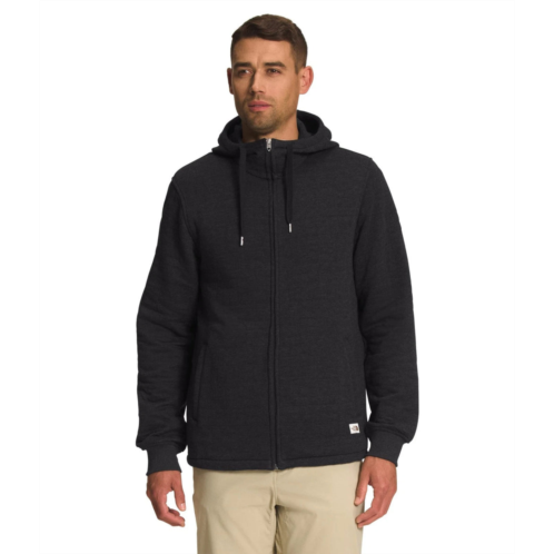 the north face longs peak hoodie mens heather black full zip kfc1006
