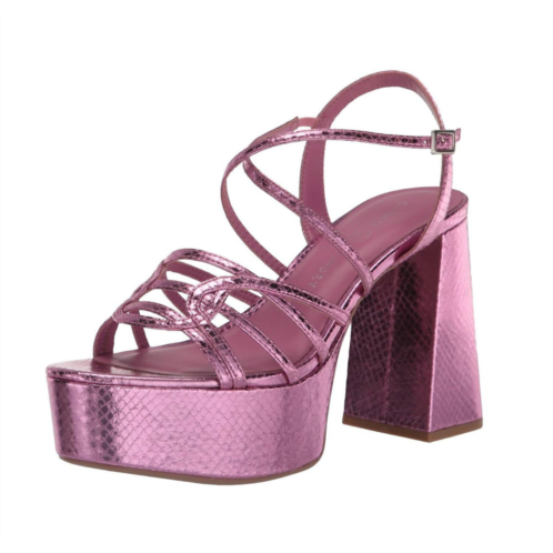 CHINESE LAUNDRY womens no prob heeled sandal in pink