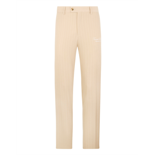 PHILIPP PLEIN joy fit trousers pinstripe tennis