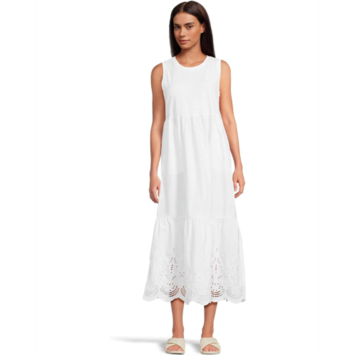 Elliott Lauren eyelet dress in white