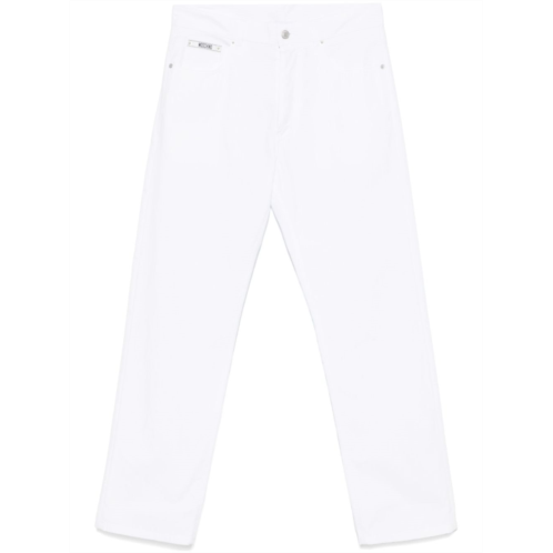 MOSCHINO classic white trousers