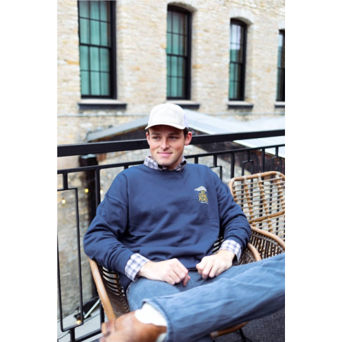 Sendero Provisions Co. charros & aliens sweatshirt in blue