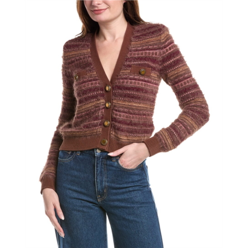 LAGENCE lagence ariadne mixed stitch cardigan