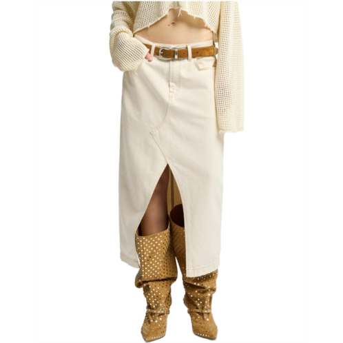 7 For All Mankind midi skirt