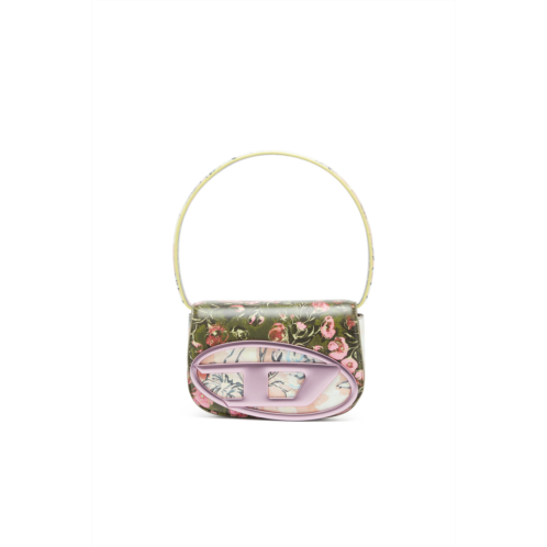 Diesel 1dr-iconic shoulder bag with floral print
