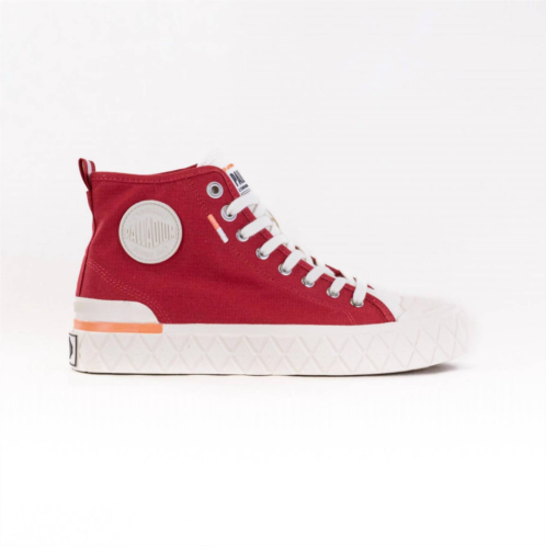 Palladium womens palla ace chukka organic sneakers in chili pepper