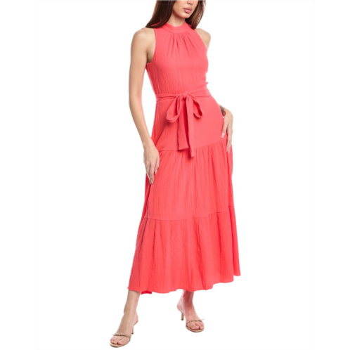 Anne Klein petite tiered tie-neck maxi dress