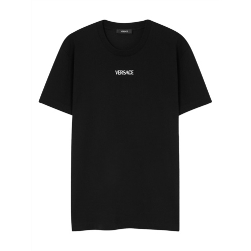 VERSACE classic black short-sleeve t-shirt with