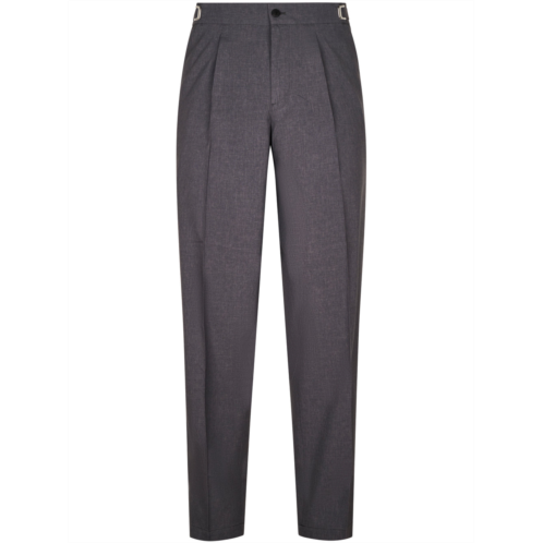 CELLAR DOOR tailored trousers with tapered leg and front pleats