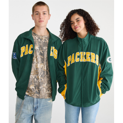 Aeropostale green bay packers full-zip track jacket