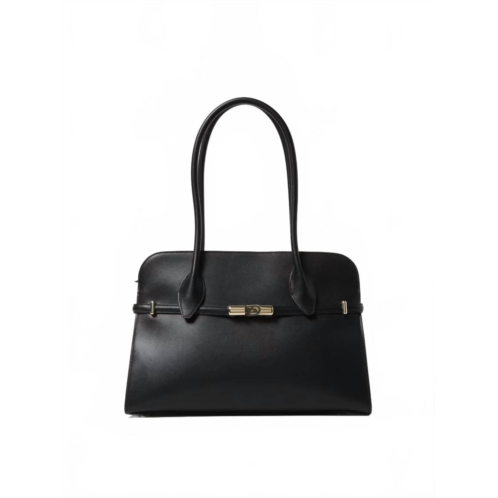 Furla womens goccia tote bag in black