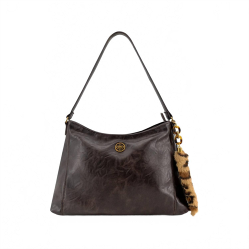Like Dreams womens prive mini tote bag in brown
