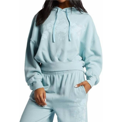 Billabong easy to love pullover hoodie in sea fog