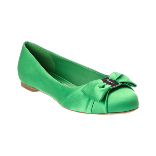 Salvatore Ferragamo Ferragamo varina satin ballet flat