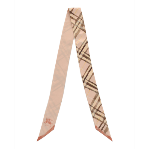 Burberry watercolor check silk scarf