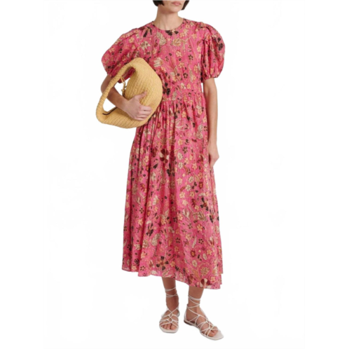 Ulla Johnson eden dress in hollyhock