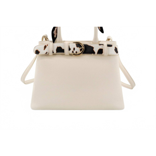 Like Dreams womens jolene western belt crossbody bag in ivory