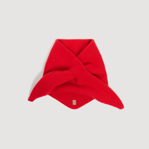 Sandro wool and cashmere scarf