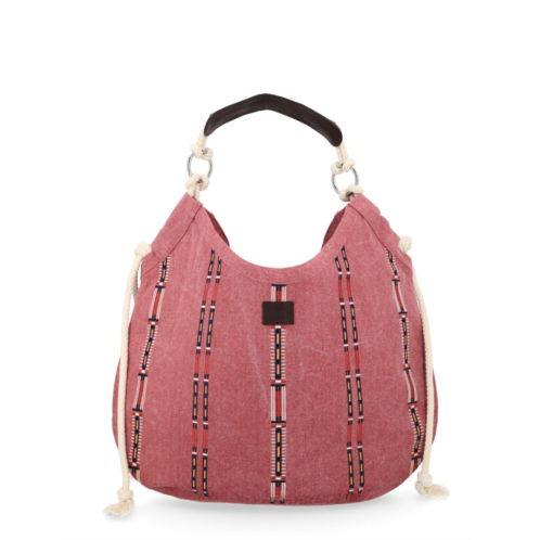 ISABEL MARANT muted rose byron cotton tote bag