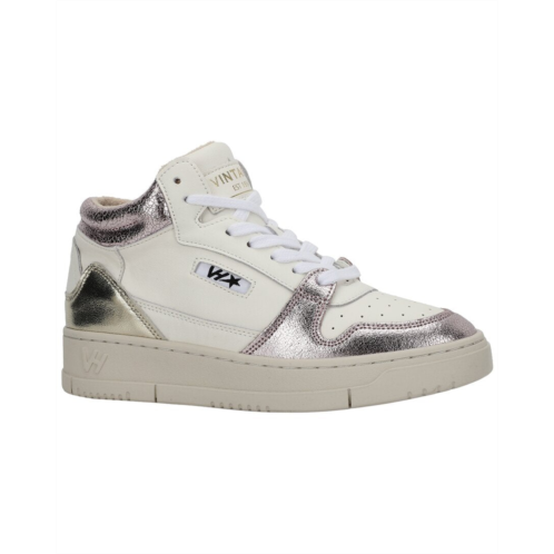 Vintage Havana celeste 3 leather & suede sneaker